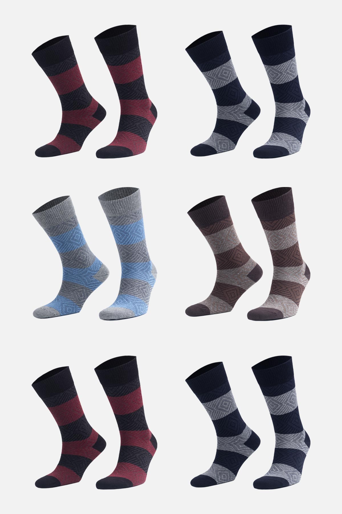 Marino Men's Dress Socks - Colorful Funky Socks for Men - Cotton Fashion  Patterned Socks - 12 Pack, Trendy Collection, 10-13 : Amazon.in: Clothing &  Accessories