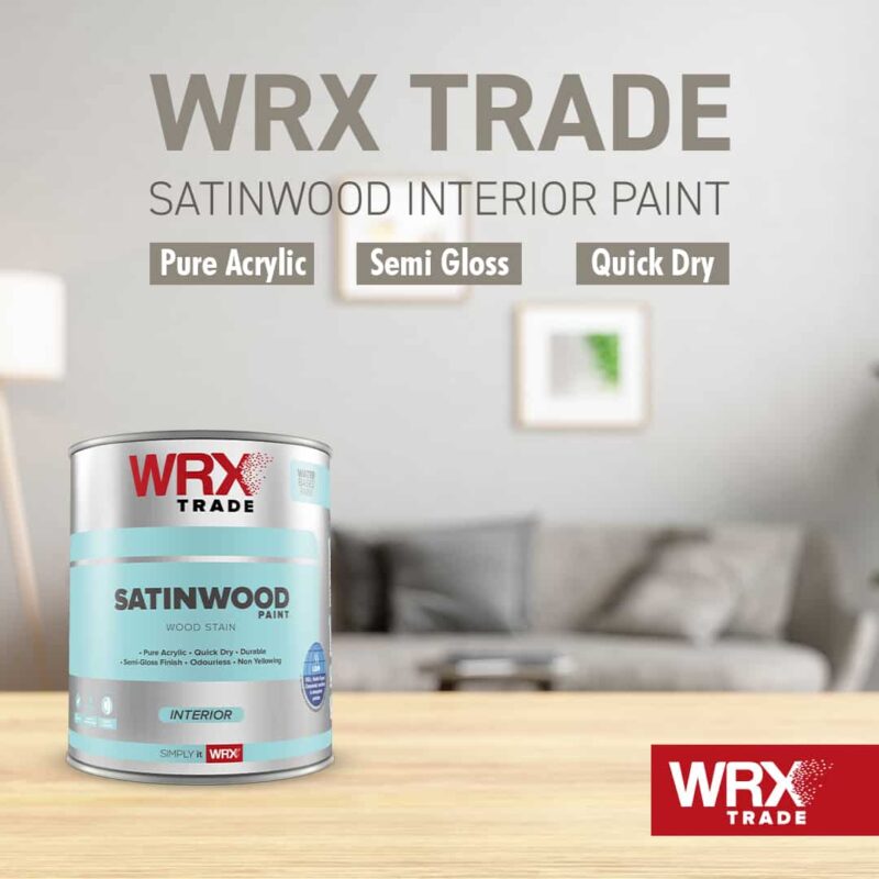 WRX Trade WaterBased Satinwood Paint • Up Power